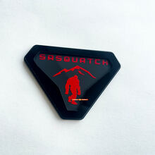 Insignia 3D de guardabarros o portón trasero Sasquatch Yeti Bigfoot_4