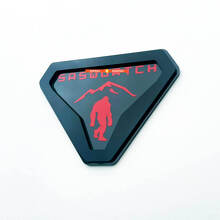 Insignia 3D de guardabarros o portón trasero Sasquatch Yeti Bigfoot_6
