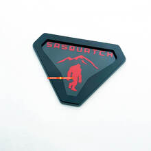 Insignia 3D de guardabarros o portón trasero Sasquatch Yeti Bigfoot_7