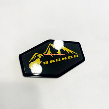 Insignias de guardabarros de Bronco Emblema 3D Insignia
 2