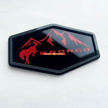 Insignias de guardabarros de Bronco Mountains Edition Emblema 3D Insignia
 2
