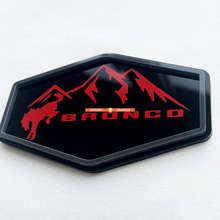 Insignias de guardabarros de Bronco Mountains Edition Emblema 3D Insignia
 3