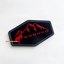 Insignias de guardabarros de Bronco Mountains Edition Emblema 3D Insignia
 8