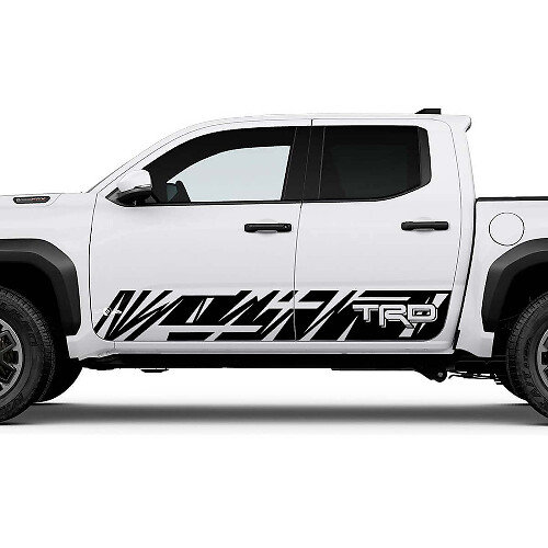TRD Off Road Mountains Side Rocker Panel Panel Palegas para Toyota Tacoma Cuarta generación
