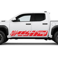 TRD Off Road Mountains Side Rocker Panel Panel Palegas para Toyota Tacoma Cuarta generación
 3