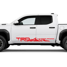 Calcomanías de panel de rockeros de TRD Off Road para Toyota Tacoma
 2