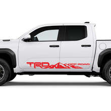 Calcomanías de panel de rockeros de TRD Off Road para Toyota Tacoma
 2