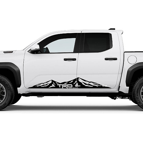 TRD Off Road Side Mountains Rocker Panel Pande Pegalias para Toyota Tacoma 2
 1