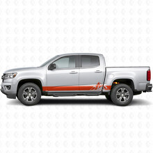Vinilos en Capas para Puertas y Paneles Laterales para Chevrolet Colorado 2ª Generación 2015-2022_4