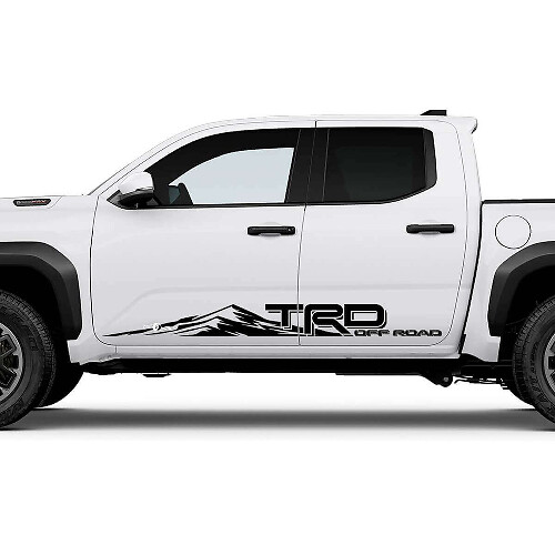 Calcomanías adhesivas TRD Off Road Side Mountains Rocker Panel 3 para Toyota Tacoma