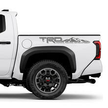 Calcomanías de TRD Off Road Mountains Bedside Truck para Toyota Tacoma
 2