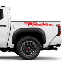 Calcomanías de TRD Off Road Mountains Bedside Truck para Toyota Tacoma
 3