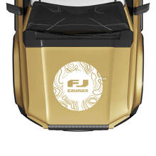 Calcomanía de capó con mapa topográfico para Toyota FJ Cruiser
 2