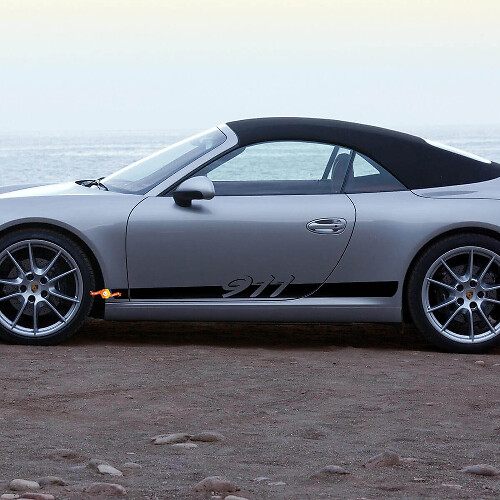 Side 911 Doors Stripes Kit de calcomanía para Porsche 911
 1