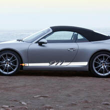 Side 911 Doors Stripes Kit de calcomanía para Porsche 911
 2