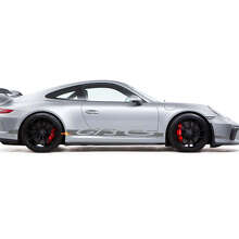 Kit de Pegatinas de Vinilo de Rayas Laterales Estilo GT3 CS para Porsche 911 GT3_2