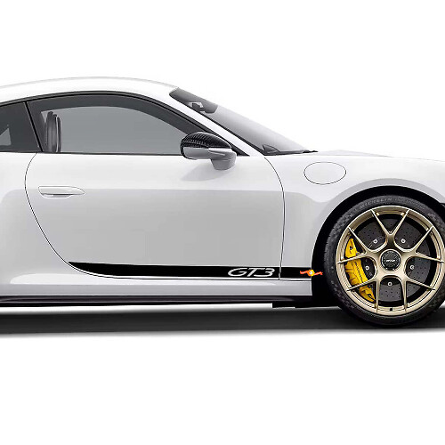 Side 911 GT3 Doors Kit Kit de calcomanía para Porsche 911 GT3
