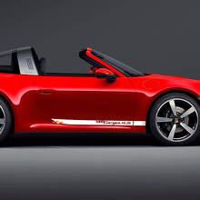 Kit de rayas para puertas Side 911 Targa 4S Calcomanía para Porsche 911 Targa 4S
 2
