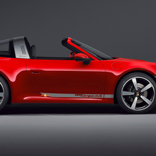 Side 911 Targa 4S Puertas Kit de calcomanías para Porsche 911 Targa 4S
 3