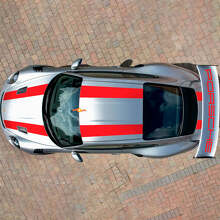 Striegas 911 GT3 RS Copa Capucha Kit de ala de techo Pegatina de calcomanía para Porsche 911 GT3 RS Copa
 3