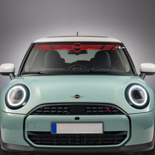 Sticulador de calcomanías de gráficos de vinilo de parabrisas para mini cooper
 2