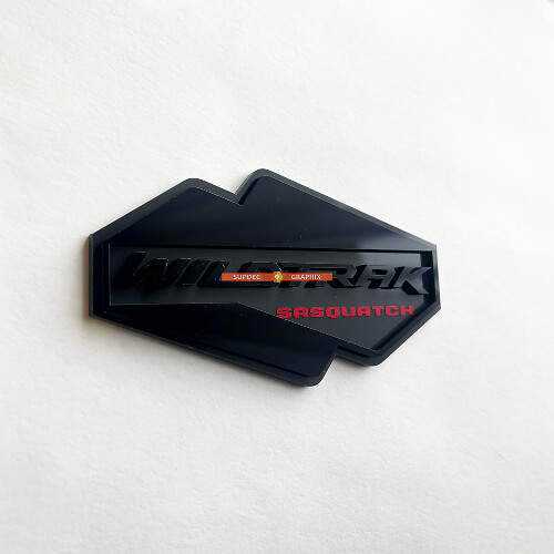 Insignias de guardabarros de Bronco Mountains Edition Emblema 3D Insignia
