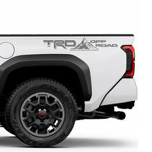 TRD Off Road Puertas laterales Caminos de carreras de carreras calcomanías de camiones para Toyota Tacoma 4th Gen
 2