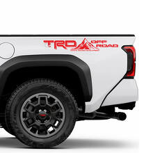 TRD Off Road Puertas laterales Caminos de carreras de carreras calcomanías de camiones para Toyota Tacoma 4th Gen
 3