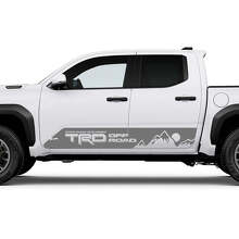 TRD Off Road Side Mountains Sun Rocker Panel Pande Peganadas para Toyota Tacoma
 2