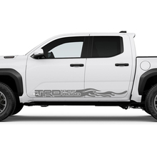 TRD Off Road Side Mountains Sun Rocker Panel Pande Peganadas para Toyota Tacoma
 2