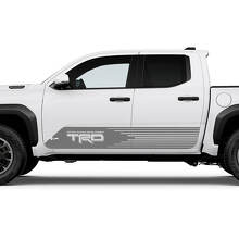TRD Off Road Side Racing Stripes Rocker Panel Pande Peganadas para Toyota Tacoma
 2