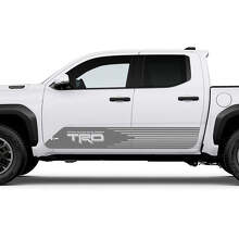 TRD Off Road Side Racing Stripes Rocker Panel Pande Peganadas para Toyota Tacoma
 2