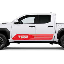 TRD Off Road Side Racing Stripes Rocker Panel Pande Peganadas para Toyota Tacoma
 3