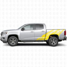 Vinilos en Zigzag para Puerta y Lado de Cama para Chevrolet Colorado 2ª Generación 2015-2022_3