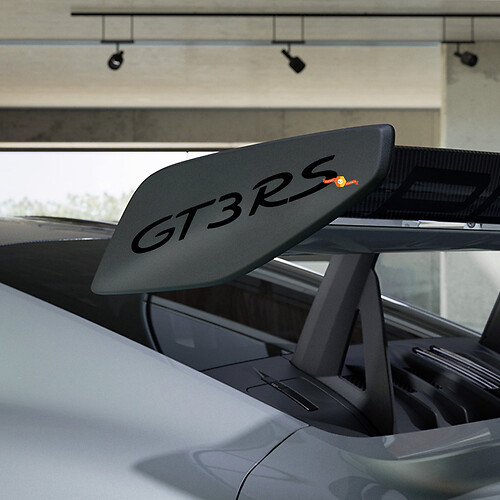 Pegatina de calcomanía de alerter GT3RS para Porsche GT3
