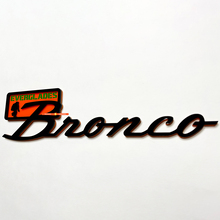 Bronco Everglades Insignias Fender Emblema 3d Insignia Negra Vs Naranja
 2