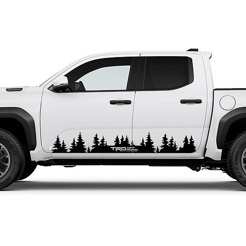 Montañas Puertas laterales Panel calcomanías Pegatinas para Toyota Tundra
