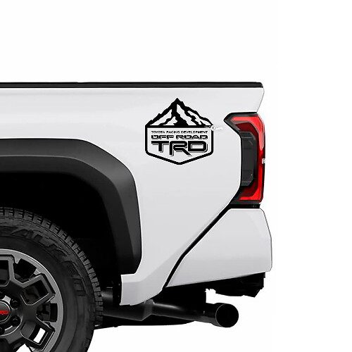 TRD Off Road Mountains Bedside Truckes Camiones calcomanías para Toyota Trucks 4
