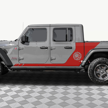 Estrella militar EE. UU. Puertas laterales traseras Pegatina de calcomanía de vinilo Jeep Gladiator 2
 2