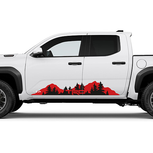 Montañas de TRD Off Road Trees Trees Panel Panel Peglinas para Toyota Tacoma
 1