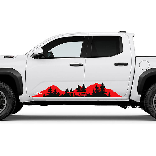 Montañas de TRD Off Road Trees Trees Panel Panel Peglinas para Toyota Tacoma
