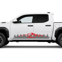 Montañas TRD Off Road Trees Trees Panel Panel Peganadas para el camión Toyota Tacoma
 2