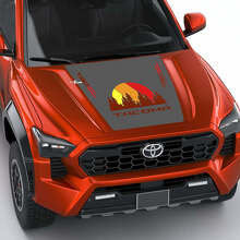 Calcomanía de capó de franjas de herencia retro vintage TRD off Road para Toyota Tacoma de cuarta generación
 2