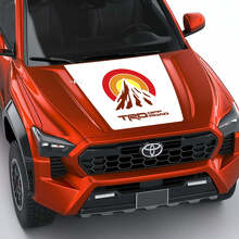 Pegatina de calcomanía de capucha de Sun Suns Heritage de TRD Mountain Vintage para Toyota Tacoma 4th Gen
 3