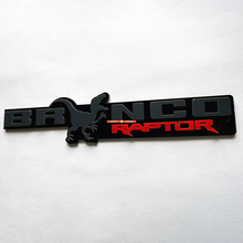 Insignias de guardabarros Bronco Raptor Emblema 3D Insignia
 4