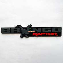 Insignias de guardabarros Bronco Raptor Emblema 3D Insignia
 8