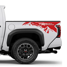 Calcomanías laterales TRD Off Road Mountains BedSide para Toyota Tundra
 2