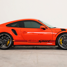 Club Sport Side Stripes Decal Sticker para Porsche 911
 3