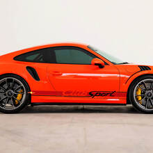 Club Sport Side Stripes Decal Sticker para Porsche 911
 3