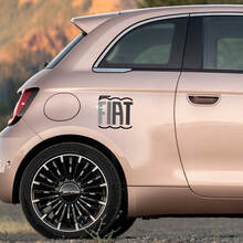 Calcomanía de vinilo para los laterales del Fiat 500
 2